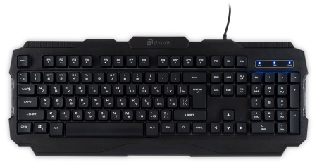 Клавиатура Оклик 757G HW2 черный USB for gamer (1790295)