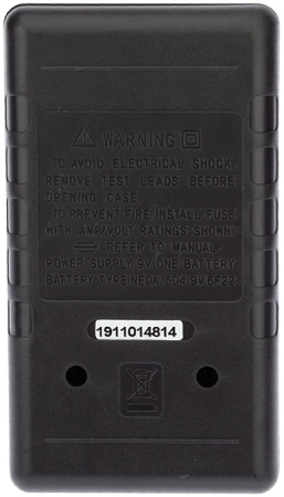 Мультиметр PROconnect M830B DT830B цифровой черный (13-3011)