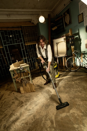 Строительный пылесос Karcher WD 6 P S V-30/6/22/T 1300Вт (уборка: сухая/сбор воды) желтый