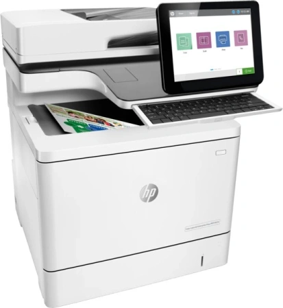 МФУ лазерный HP Color LaserJet Enterprise M578c (7ZU87A) A4 Duplex белый