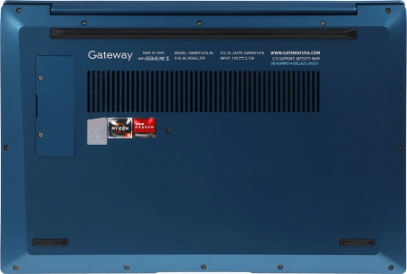 Ноутбук Gateway Ultra Slim 14 Ryzen 5 3500U 8Gb SSD256Gb AMD Radeon Vega 8 14.1" IPS FHD (1920x1080) Windows 11 Home blue WiFi BT Cam (GWNR51416-BL)