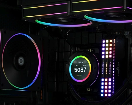 Система водяного охлаждения ID-Cooling SL360 Soc-AM5/AM4/1151/1200/2066/1700 4-pin 14-30dB Al+Cu 350