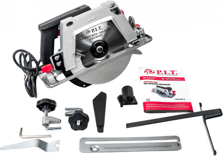 Циркулярная пила (дисковая) P.I.T. PKS200-C 2000Вт (ручная) D диска.:200мм