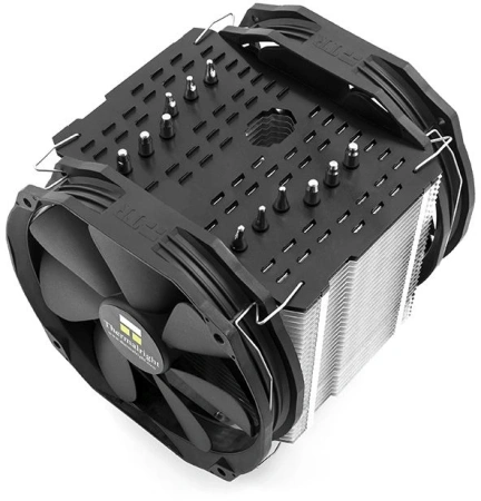 Устройство охлаждения(кулер) Thermalright Macho X2 LE Soc-AM5/AM4/1200/1700/1851 черный 3-pin 15dB Al+Cu 710gr Ret (MACHO-X2-LE)