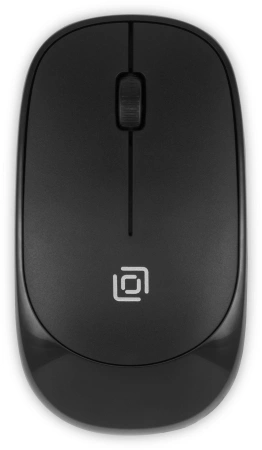 Клавиатура + мышь Оклик S255W клав:черный мышь:черный USB беспроводная Multimedia (1909361)