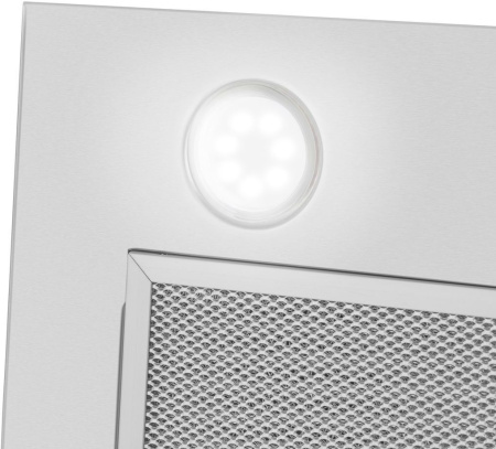 Вытяжка встраиваемая Maunfeld Crosby Power 50 нержавеющая сталь управление: кнопочное (1 мотор)