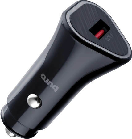 Автомобильное зар./устр. Buro BUCL1 18W 3A (QC) USB-A универсальное черный (BUCL18P100BK)