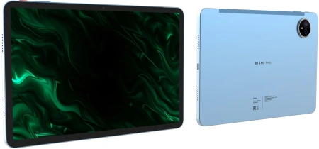 Планшет Digma Pro Eclipse T616 (2.0) 8C RAM8Gb ROM256Gb 11" In-Cell 1920x1200 4G 2Sim Android 14 голубой 20Mpix 8Mpix BT WiFi microSD 1Tb 8000mAh