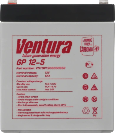 Батарея для ИБП Ventura GP 12-5 12В 5Ач