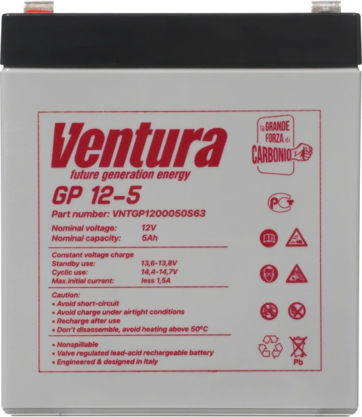Батарея для ИБП Ventura GP 12-5 12В 5Ач