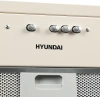 Вытяжка встраиваемая Hyundai HBB 6035 BE бежевый управление: кнопочное (1 мотор)