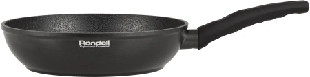 Сковорода Rondell Buffalo RDA-1481 круглая 24см покрытие: Xylan Plus ручка несъемная (без крышки) черный