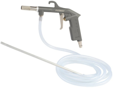 Пистолет пескоструйный для пневмоинструмента Patriot GH 166B 300л/мин 2м серый