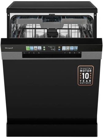 Посудомоечная машина Weissgauff DW 6140 черный/серебристый (полноразмерная) инвертер
