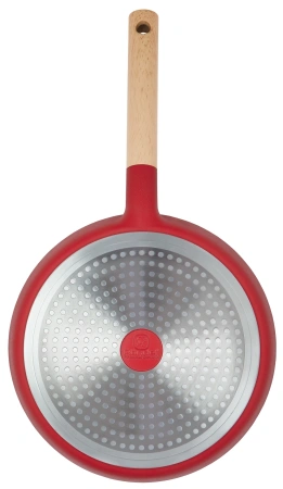 Сковорода Rondell Red Edition RDA-1005 круглая 26см покрытие: Xylan Plus ручка несъемная (без крышки) красный