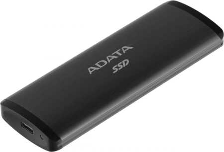 Накопитель SSD A-Data USB-C 256Gb ASE760-256GU32G2-CTI SE760 1.8" серый