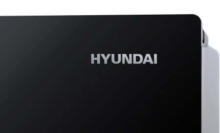 Холодильник Hyundai CM5005F 3-хкамерн. черное стекло инвертер