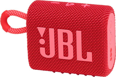 Колонка порт. JBL GO 3 красный 4.2W 1.0 BT (JBLGO3RED)