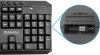 Клавиатура + мышь Defender Jakarta C-805 клав:черный мышь:черный USB беспроводная Multimedia (45804)