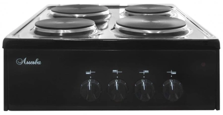 Плита Электрическая Лысьва ПЭН 40М черный стеллаж в компл. эмаль (настольная)