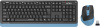 Клавиатура + мышь A4Tech Fstyler FGS1035Q клав:черный/синий мышь:черный/синий USB беспроводная Multimedia (FGS1035Q NAVY BLUE)