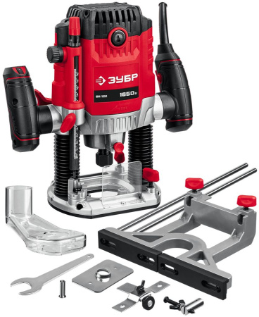 Фрезер Зубр ФМ-1650 1650Вт 26000об/мин макс.ход:50мм