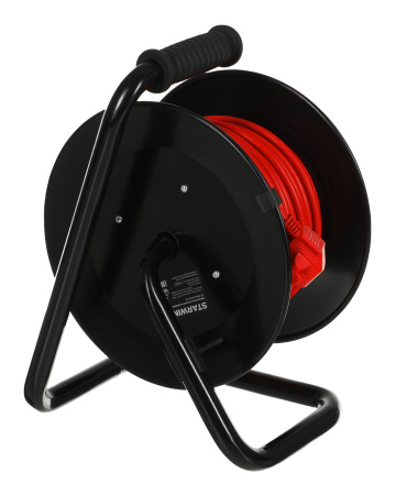 Удлинитель силовой Starwind ST-PSR4.40/G-16 3x2.0кв.мм 4розет. 40м ПВС 16A катушка оранжевый