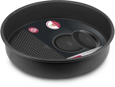 Форма для выпечки Rondell Stolz RDF-1760 кругл. d=24.5см сталь черный