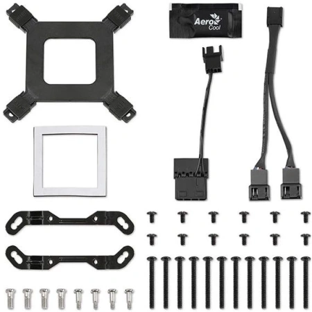 Система водяного охлаждения Aerocool Mirage L240 Black ARGB Soc-AM5/AM4/1151/1200/2066/1700 4-pin 20