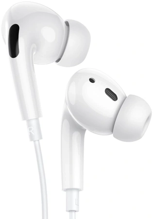 Гарнитура вкладыши Hoco M1 Pro 1.2м белый проводные