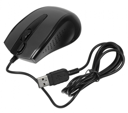 Мышь A4Tech V-Track Padless N-500F черный оптическая (1000dpi) USB (4but)