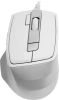 Мышь A4Tech Fstyler FM45S Air белый/серебристый оптическая (2400dpi) silent USB (7but)