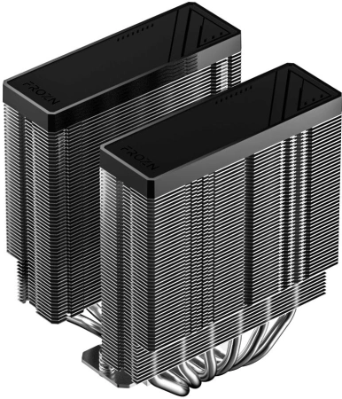 Устройство охлаждения(кулер) ID-Cooling Frozn A620 Pro Se ARGB Soc-AM5/AM4/1200/1700/1851 черный 4-pin 15-27.2dB Al+Cu 260W 1020gr Ret (FROZN A620 PRO SE ARGB)