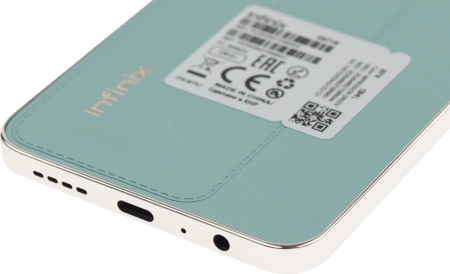 Смартфон Infinix X6716 Note 30i 128Gb 8Gb зеленый моноблок 3G 4G 2Sim 6.66" 1080x2400 Android 13 64Mpix 802.11 a/b/g/n/ac NFC GPS GSM900/1800 GSM1900 TouchSc FM microSD max1024Gb