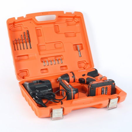 Дрель-шуруповерт Patriot BR 140Li аккум. патрон:быстрозажимной (кейс в комплекте) (180301520)