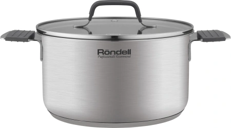 Кастрюля Rondell Normanne RDS-1813 3.1л. d=20см (с крышкой) стальной
