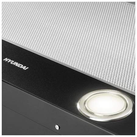Вытяжка встраиваемая Hyundai HBH 6232 BK черный управление: кулисные переключатели (1 мотор)