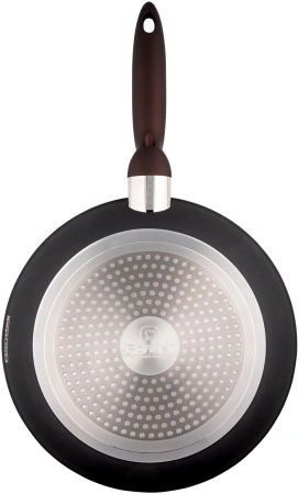 Сковорода Rondell Tierno RDA-1575 круглая 24см покрытие: Xylan Plus ручка несъемная (без крышки) черный