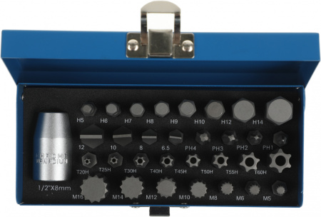 Набор бит Зубр 2655-H32 (32пред.) для шуруповертов