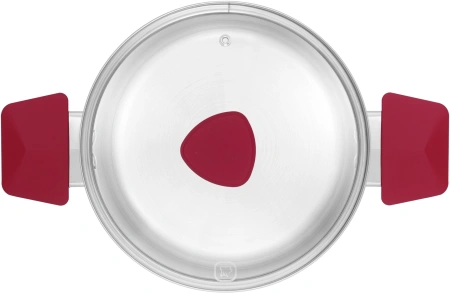 Кастрюля Rondell Strike RDS-813 2л. d=18см (с крышкой) стальной