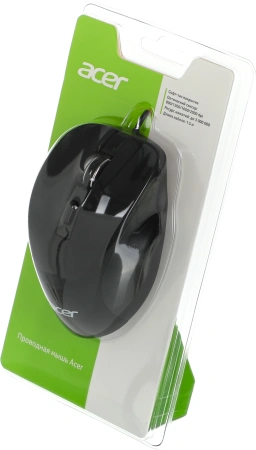 Мышь Acer OMW120 черный оптическая (2000dpi) USB (6but)