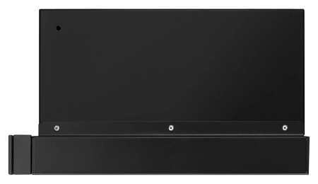 Вытяжка встраиваемая Hyundai HBH 6236 BG черный управление: кулисные переключатели (1 мотор)