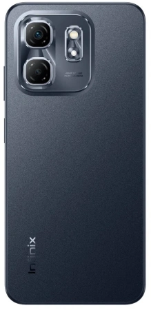 Смартфон Infinix X6531B Hot 50i 256Gb 4Gb черный моноблок 3G 4G 2Sim 6.78" 720x1600 Android 14 48Mpix 802.11 a/b/g/n/ac NFC GPS GSM900/1800 GSM1900 TouchSc Protect FM microSD max2048Gb
