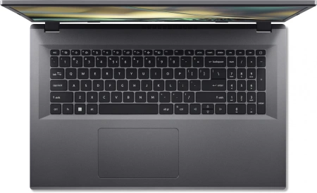 Ноутбук Acer Aspire 3 A317-55P-341F Core i3 N305 16Gb SSD512Gb Intel UHD Graphics 17.3" IPS FHD (1920x1080) noOS silver WiFi BT Cam (NX.KDKCD.001)