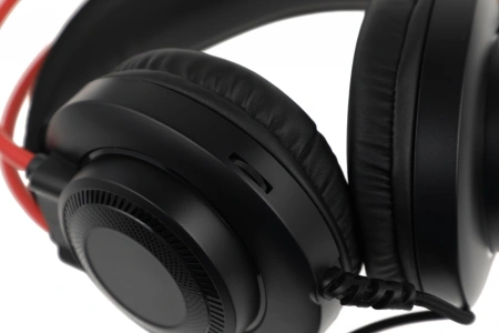 Наушники с микрофоном A4Tech Bloody G200S черный/красный 2м мониторные USB оголовье (G200S USB/ BLACK +RED)