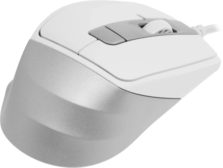 Мышь A4Tech Fstyler FM45S Air белый/серебристый оптическая (2400dpi) silent USB (7but)