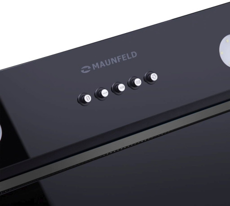 Вытяжка встраиваемая Maunfeld Trapeze 601GG черный управление: кнопочное (1 мотор)