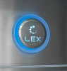 Холодильник Lex LCD505WOrID 2-хкамерн. белый/оранжевый (CHHE000034)