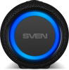 Колонка порт. Sven PS-340 черный 24W 2.0 BT/3.5Jack/USB 10м 3600mAh (SV-021283)