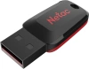 Флеш Диск Netac 8Gb U197 NT03U197N-008G-20BK USB2.0 черный/красный